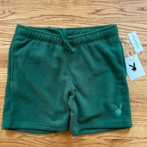 PLAYBOY by PACSUN mens lush terry shorts